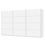 Schwebetuerenschrank SKØP Alpinweiß - 405 x 236 cm - 3 Türen - Premium