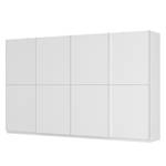 Schwebetürenschrank SKØP Alpinweiß / Mattglas Weiß - 360 x 222 cm - 4 Türen - Basic
