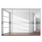 Schwebetürenschrank SKØP Graphit / Spiegelglas / Grauspiegel - 315 x 222 cm - 3 Türen - Basic