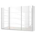 Schwebetürenschrank SKØP Hochglanz Weiß / Alpinweiß - 360 x 236 cm - 3 Türen - Premium