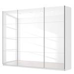 Schwebetürenschrank SKØP Hochglanz Weiß / Alpinweiß - 270 x 222 cm - 3 Türen - Basic