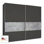 Schwebetürenschrank Sumatra I Grau - Holzwerkstoff - 181 x 223 x 69 cm