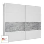 Zweefdeurkast Sumatra I Grijs - Plaatmateriaal - 136 x 223 x 69 cm