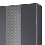 Armoire à portes coulissantes Cando Gris / Graphite - Largeur : 300 cm - 2 porte