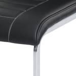 Chaises cantilever Joel (lot de 2) Noir