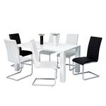 Chaises cantilever Joel (lot de 2) Noir