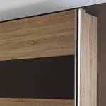 Éclairage latéral armoire coulissante Lot de 2 - Imitation chêne de Sonoma - Hauteur : 222 cm