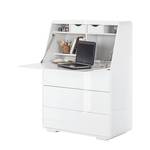 Secretaire Cuuba Curve C 10 hoogglans wit