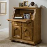 Secretaire Sylt Bruin - Deels massief hout - 88 x 111 x 47 cm