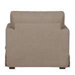 Fauteuil Alvito II geweven stof - Taupe