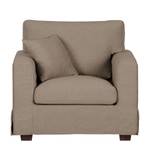 Sessel Alvito II Webstoff Taupe