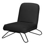 Fauteuil Amaroo Tissu structuré - Anthracite