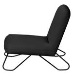 Fauteuil Amaroo Tissu structuré - Anthracite