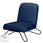 Fauteuil Amaroo structuurstof - Donkerblauw