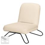 Fauteuil Amaroo Tissu structuré - Ecru