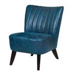 Fauteuil Amigo geweven stof - petrol