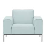 Fauteuil Ampio Tissu Tissu Floreana : Vert menthe - Gris