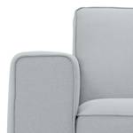 Fauteuil Ampio Tissu Tissu Floreana : Gris clair - Noir