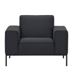 Fauteuil Ampio Tissu Tissu Naya : Anthracite - Noir