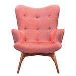 Fauteuil Angels Wings Rhythm structuurstof - Oranje/rood