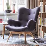 Sessel Angels Wings Stoff Grey