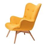 Fauteuil Angels Wings Yellow Jaune - Textile - 70 x 92 x 80 cm