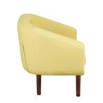 Fauteuil Anna Tissu - Tissu Meda : Jaune