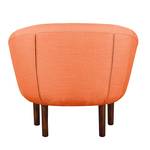 Sessel Anna II Webstoff Webstoff - Stoff Meda: Orange