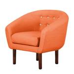 Sessel Anna II Webstoff Stoff Meda: Orange