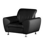 Fauteuil Aras Cuir synthétique - Noir