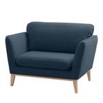 Fauteuil Argoon geweven stof - Donkerblauw