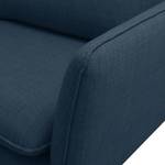 Fauteuil Argoon geweven stof - Donkerblauw