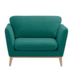 Fauteuil Argoon Tissu - Bleu pétrole