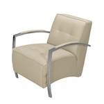 Fauteuil Gifford I echt leer - Beige