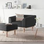 Fauteuil Aya Tissu - Anthracite