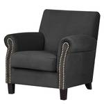 Fauteuil Bardi Microfibre noir