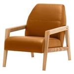 Sessel Barlow Echtleder Echtleder Neka: Cognac