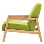 Fauteuil Barlow geweven stof Geweven stof Anda II: Groen