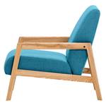 Fauteuil Barlow geweven stof Geweven stof Anda II: Turquoise