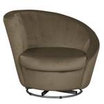 Fauteuil pivotant Baston Microfibre - Limon