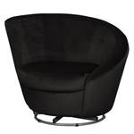 Fauteuil pivotant Baston Microfibre - Noir