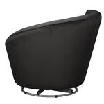 Fauteuil pivotant Baston Microfibre - Noir