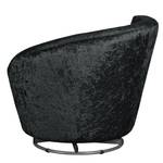 Fauteuil Baston Velours - Noir