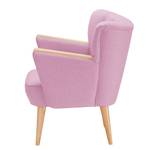 Fauteuil Bauro vilt Mauve