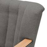 Fauteuil Bauro vilt Taupe