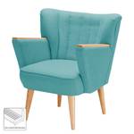 Fauteuil Bauro I Feutre - Turquoise