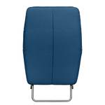 Fauteuil Bebour geweven stof - Blauw