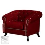 Fauteuil Benavente I Microfibre - Rouge