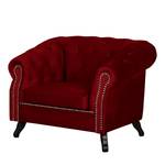 Bankstellen Benavente II (3-zitsbank, 2- (3-zitsbank, 2-zitsbank, fauteuil) - microvezel - Rood