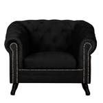 Fauteuil Benavente II Microfibre - Noir